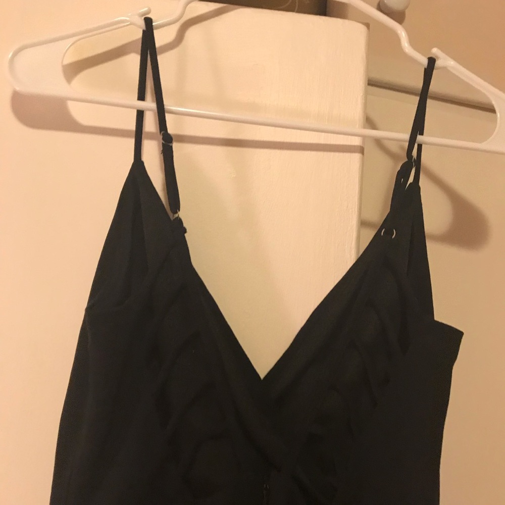 Black short dress